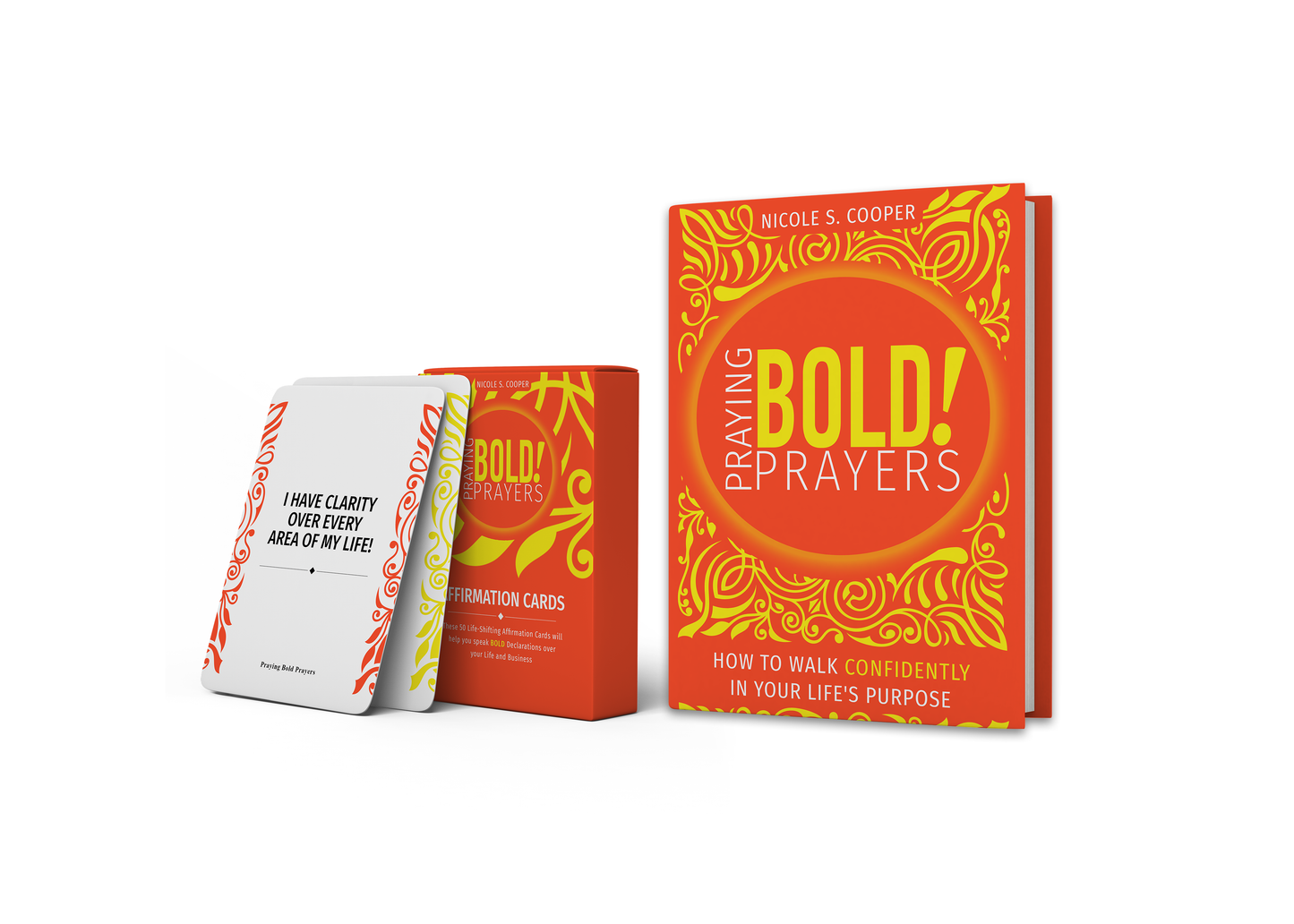 Praying Bold Prayers Book & Affirmation Cards Bundle