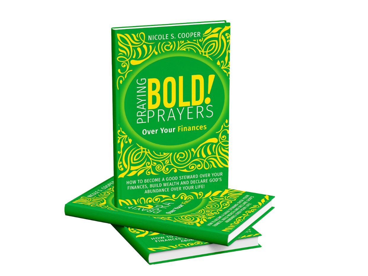 PRESELL: Praying Bold Prayers over your Finances Book & Affirmation Cards Bundle